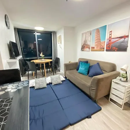 Big 1 Bedroom Good For 8 Pax In Ortigas